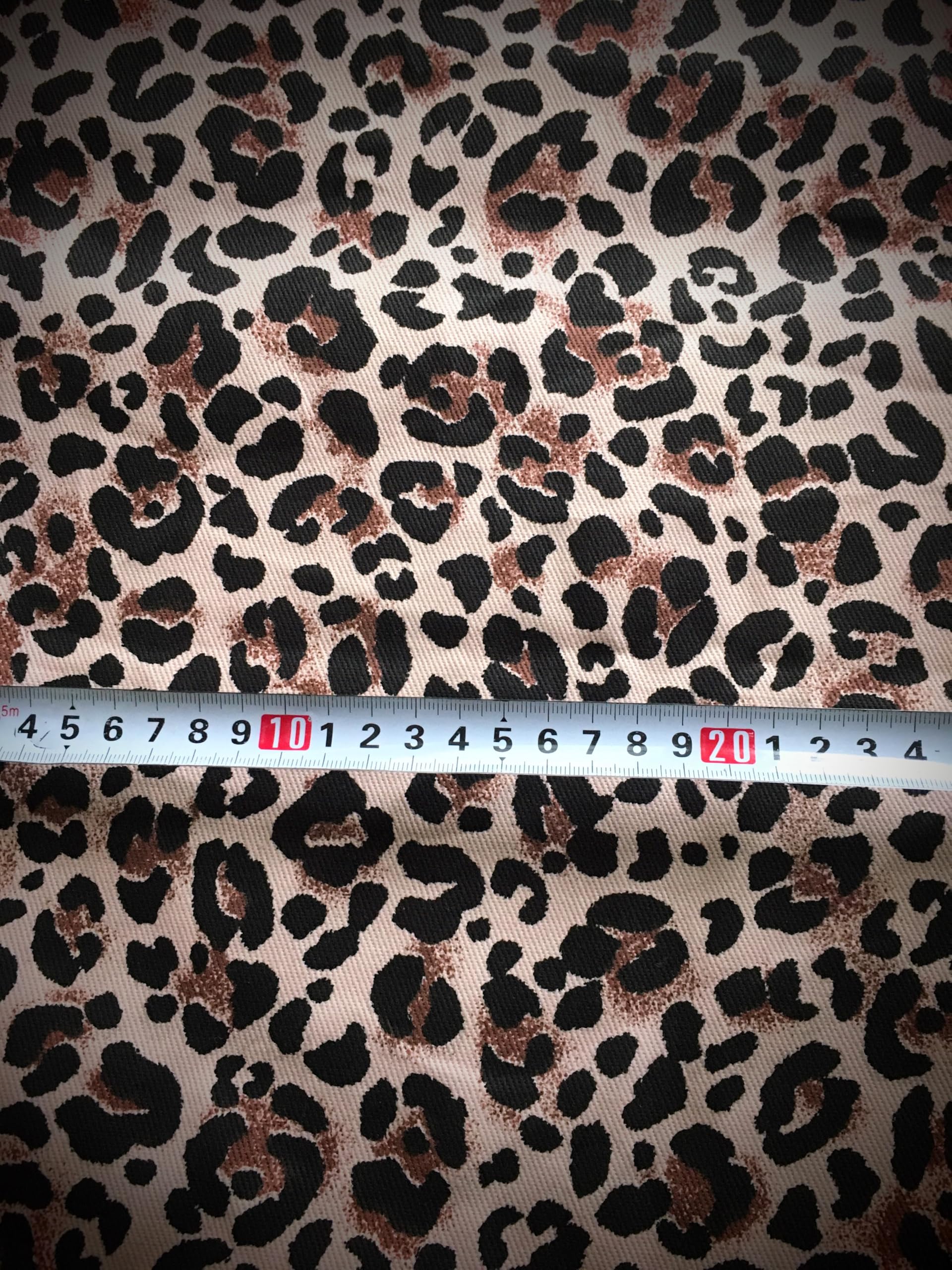 デニムリメイク　豹柄　財布 デニムリメイク】豹のがま口お財布ショルダー 長財布 がま口財布